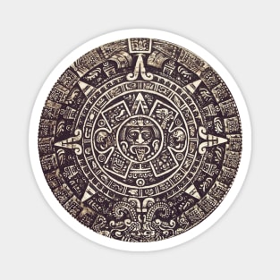 Mayan Calendar Art Magnet